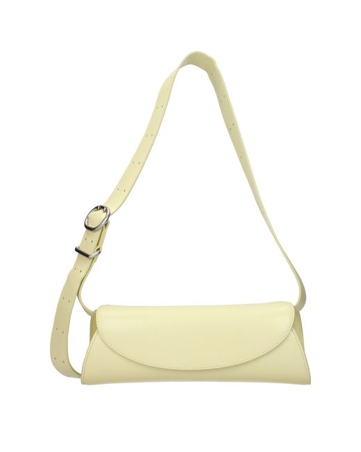 Jil Sander Metallic Leather Crossbody Bag