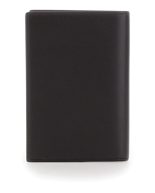 Saint Laurent Black Leather Document Holder Accessory for men