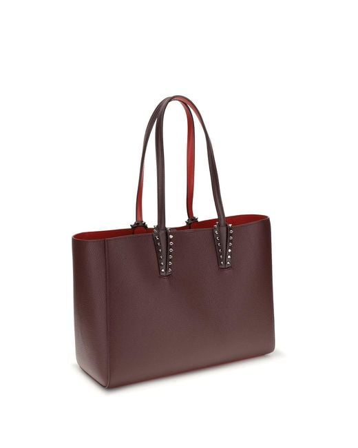 Christian Louboutin Purple Cabata Tote Bag