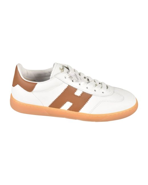 Hogan White Cool Sneakers