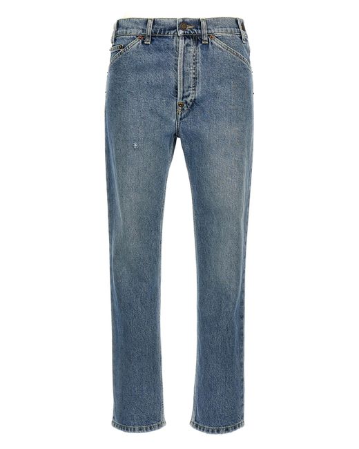 Moschino Blue Jeans With Logo