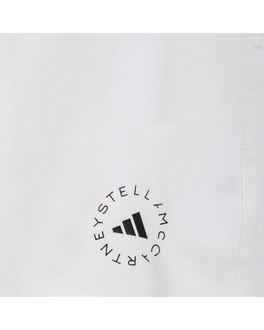 Adidas By Stella McCartney White Truepace Logo Printed Tank Top