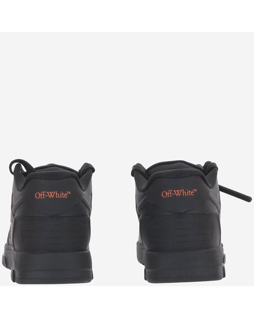 Off-White c/o Virgil Abloh Black Sneakers Out Of Office Polyurethane for men