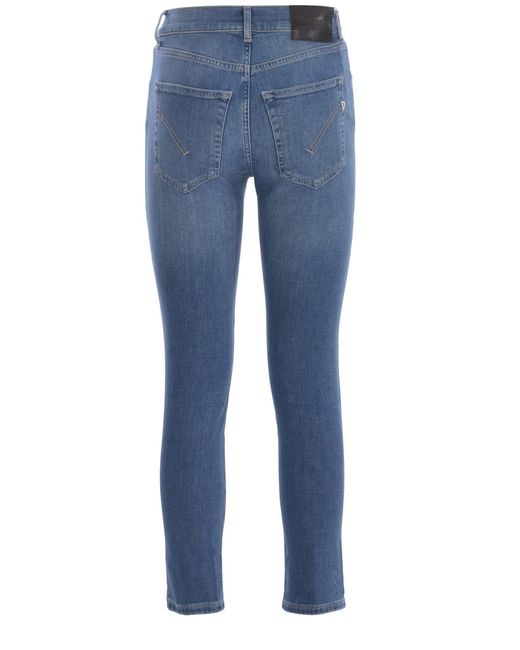 Dondup Blue Jeans Dalia Made Of Stretch Denim