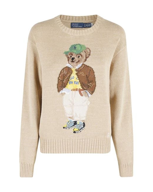 Polo Ralph Lauren White Sweater Pullover