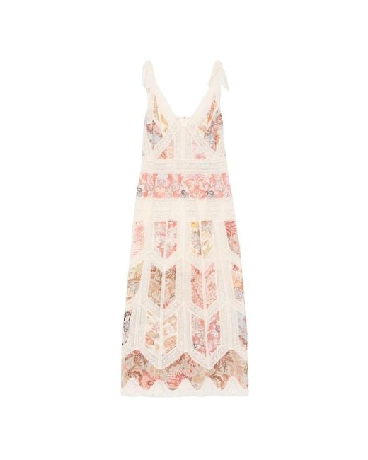 Zimmermann Pink Dresses Neutral