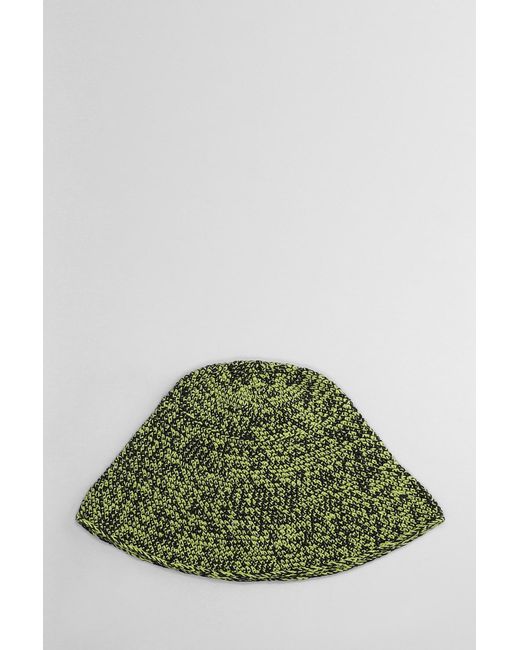 Ganni Green Hats