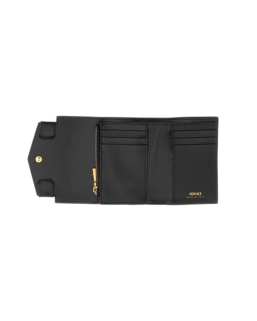 Versace Black Wallet "Medusa" '95