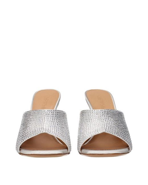 Off-White c/o Virgil Abloh White Off Satin Sandals