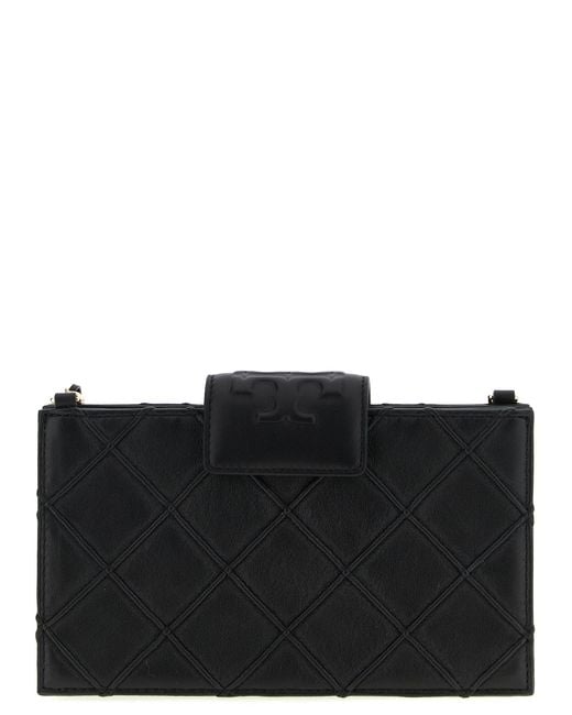 Tory Burch Black 'Fleming' Wallet