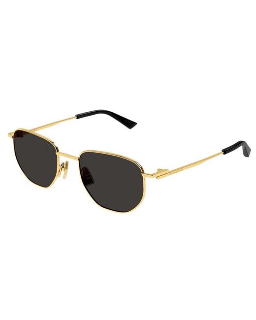 Bottega Veneta Brown Sunglasses Aviator Full Rim, Frame And Lens Bv1301S001