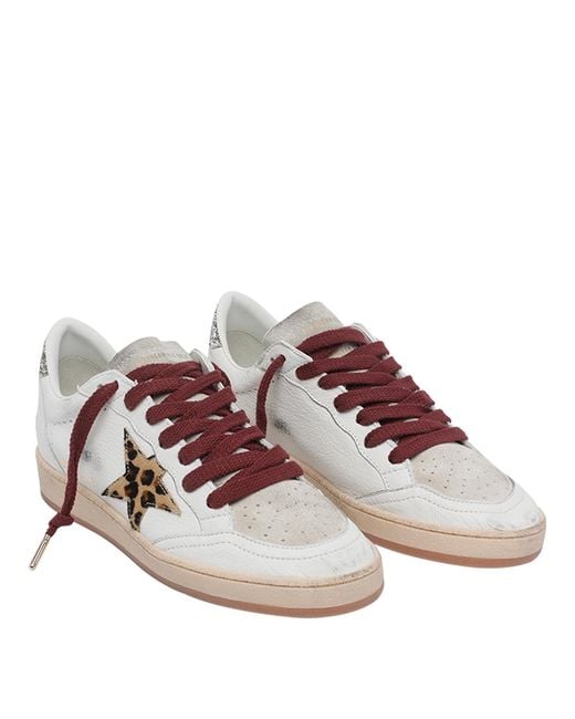 Golden Goose Deluxe Brand Purple Sneakers