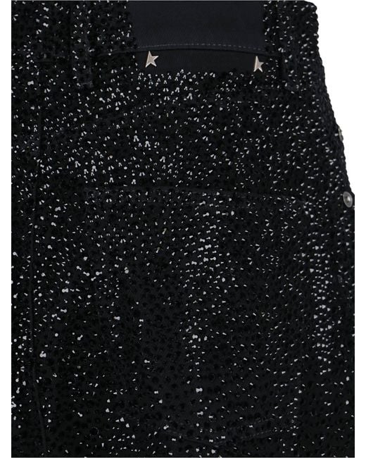 Golden Goose Deluxe Brand Black Denim Cotton Jeans