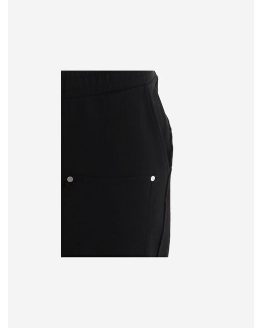 44 Label Group Black Cotton Shorts for men