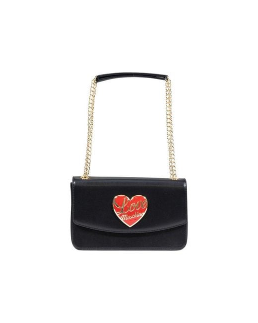 Love Moschino Black Polyethylene Handbag