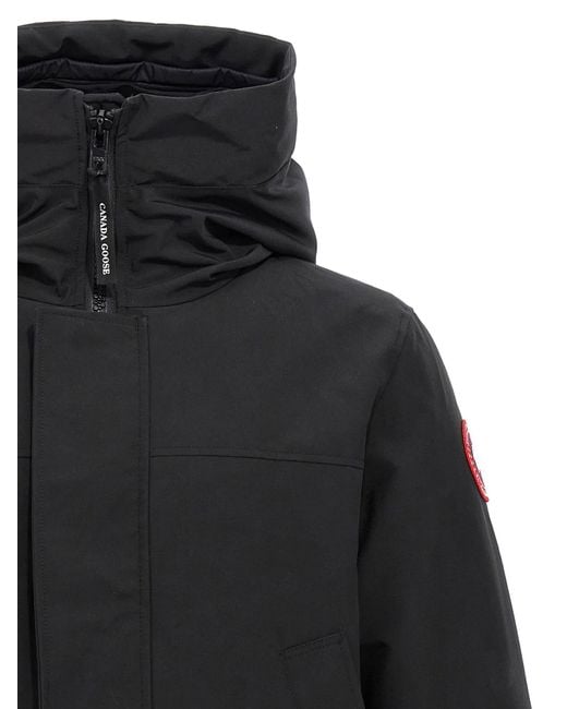 Canada Goose Black 'Langford' Parka for men