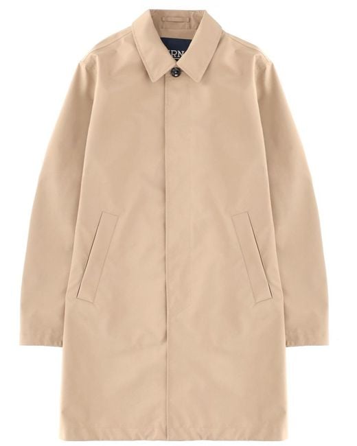 Herno Natural Trench Coat Polyester & Raincoats for men
