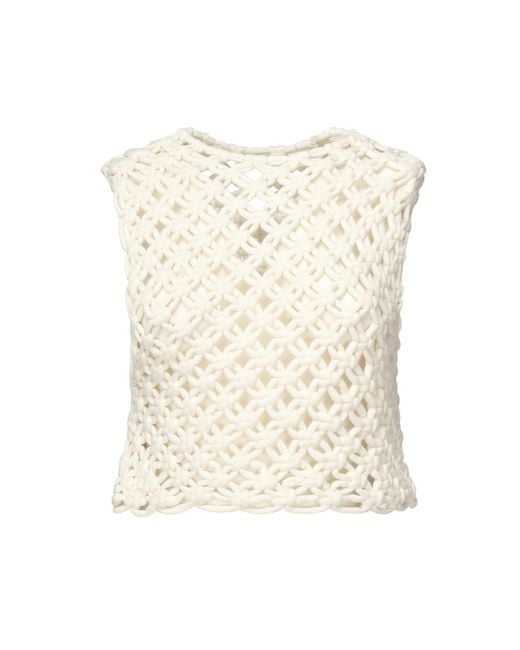 Alaïa White Top Cotton Polyamide