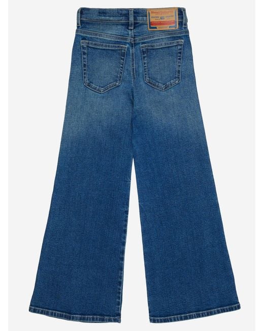DIESEL Blue Stretch Cotton Jeans