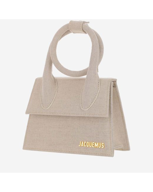 Jacquemus Natural Le Chiquito Noeud Bag