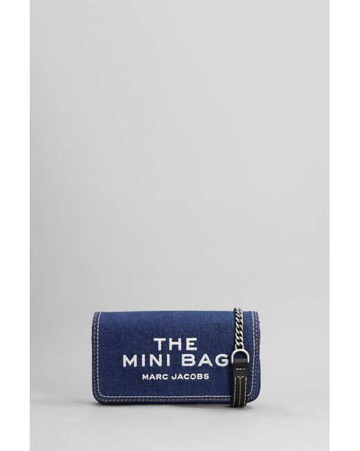 Marc Jacobs Blue The Mini Bag Shoulder Bag