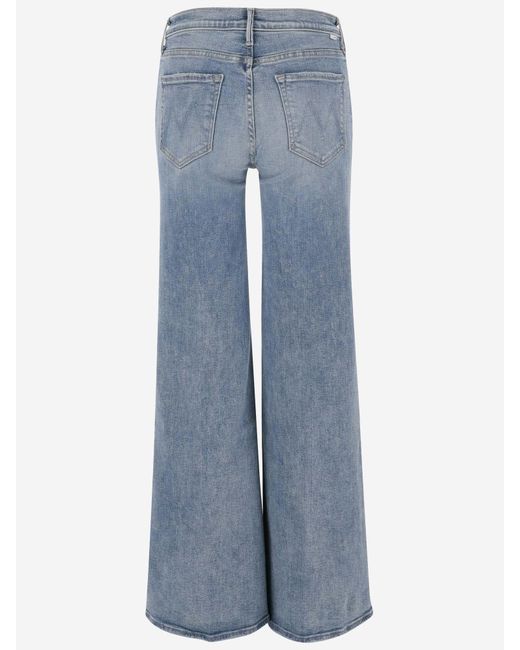 Mother Denim Flared Jeans in Blue | Lyst