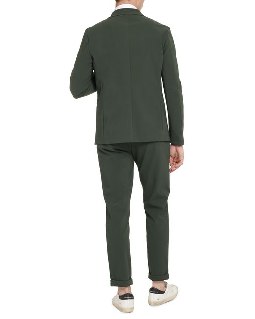 THE (Alphabet) Green Jacket Single-Breasted Two-Button Polyamide Suit & Dinner for men
