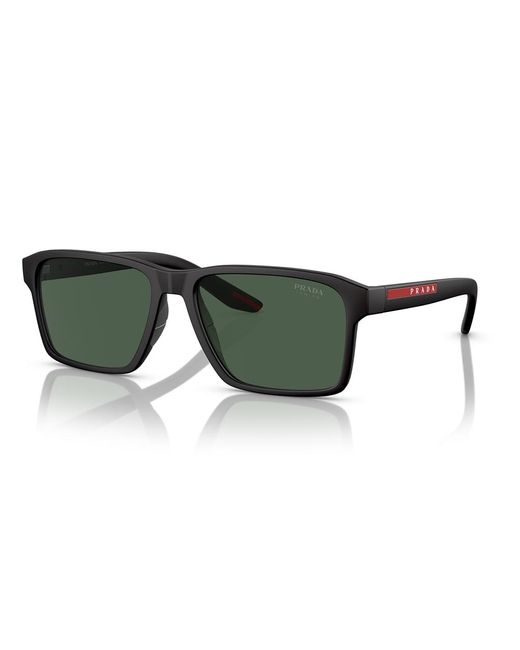 Prada Linea Rossa Black Sunglasses for men