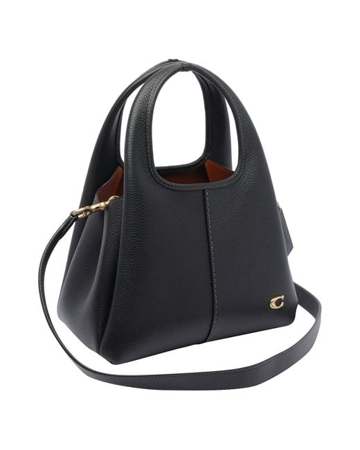 COACH Black Lana 23 Crossbody Bag