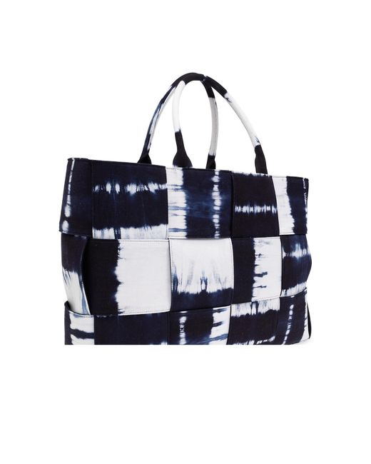 Bottega Veneta Blue 'arco Large' Shopper Bag, for men