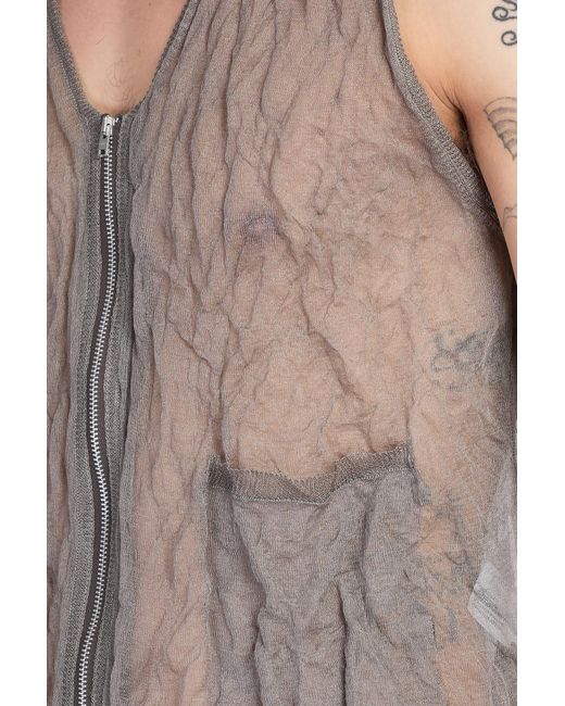 Our Legacy Blue Vest for men