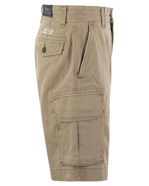 Polo Ralph Lauren Natural Classic Fit Twill Cargo Short for men