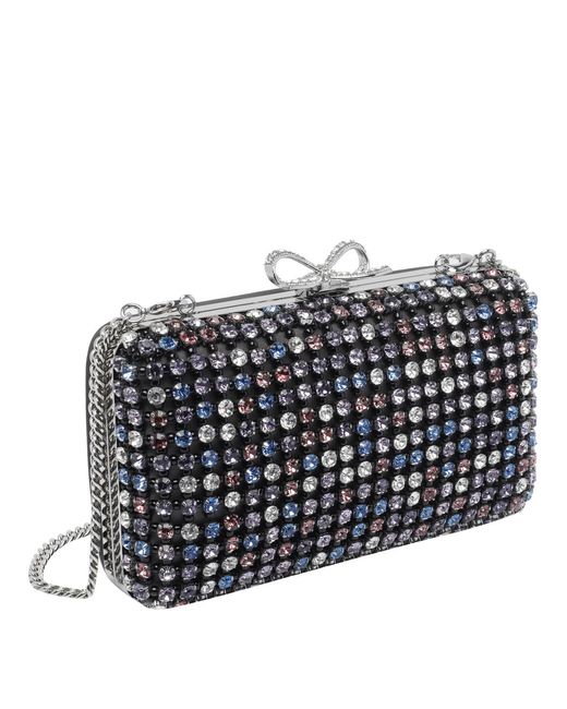Self-Portrait Blue Self Portrait Bags Polyester Elastane