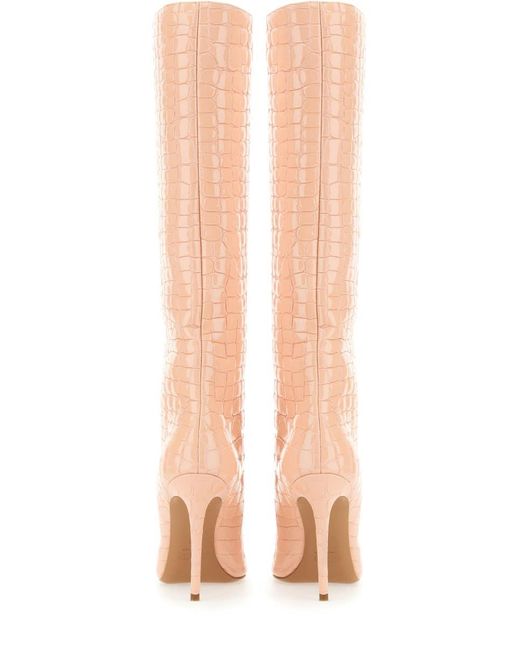 Paris Texas Pink Leather Boot