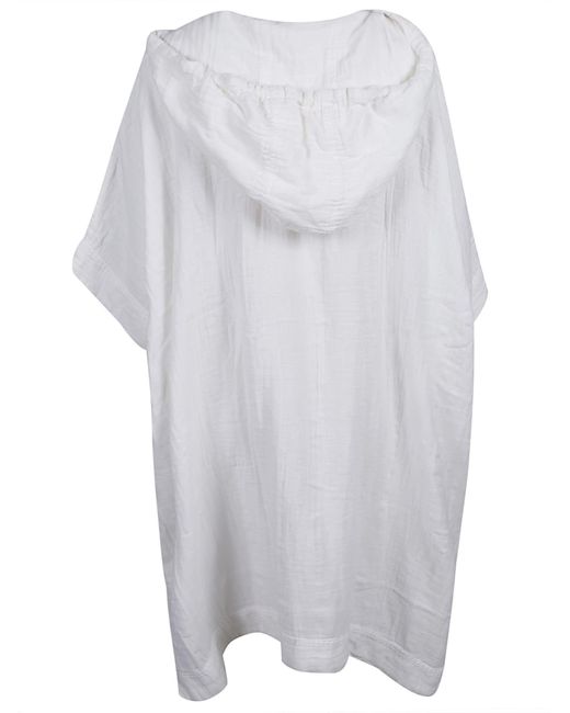 Polo Ralph Lauren White V-Neck Oversized Dress