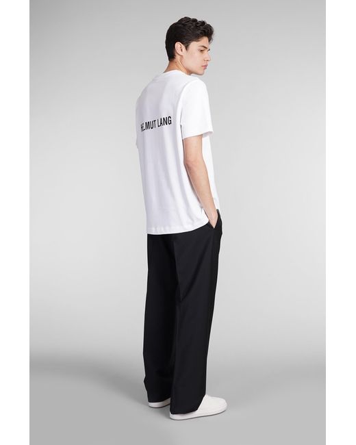 Helmut Lang White T-Shirt for men