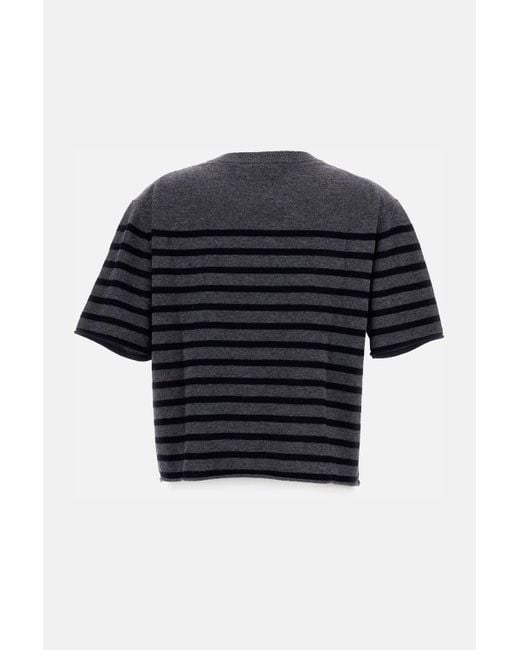 Lisa Yang Blue Knit T-Shirt