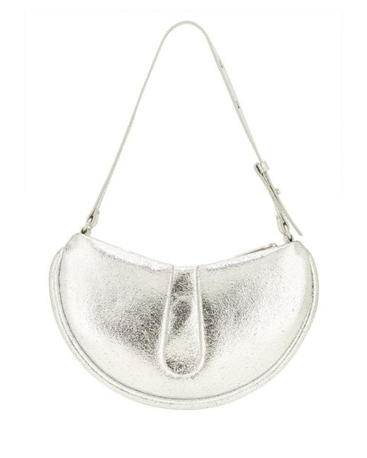 THEMOIRÈ White Bag Ebe Palm Fiber Shoulder