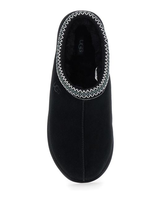 Ugg Black Mule Tasman Suede for men