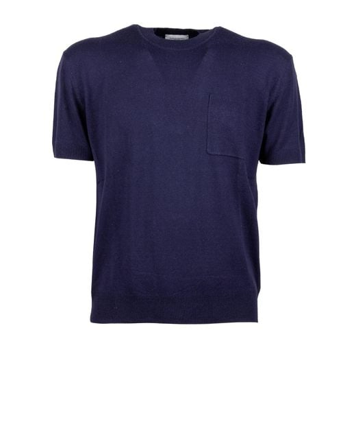 Paolo Pecora Blue T-Shirts And Polos for men