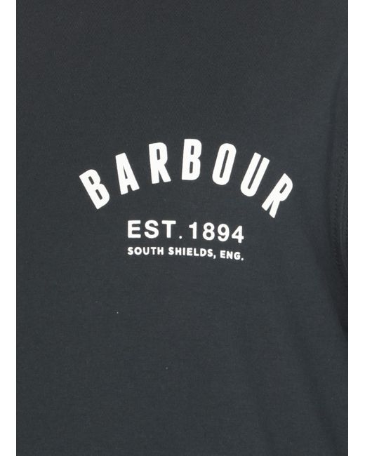Barbour Blue Preppy T-Shirt for men