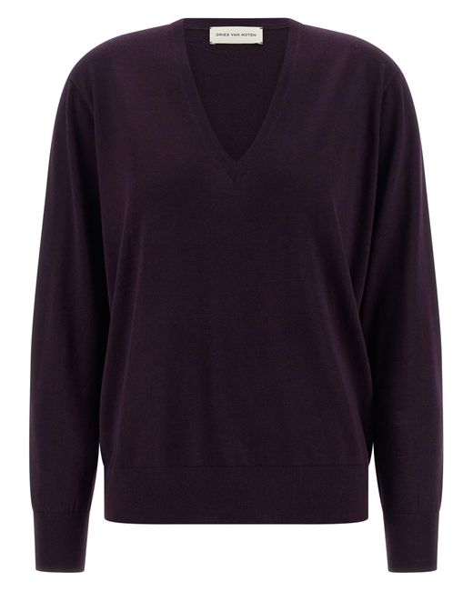 Dries Van Noten Blue Tuomas Sweater