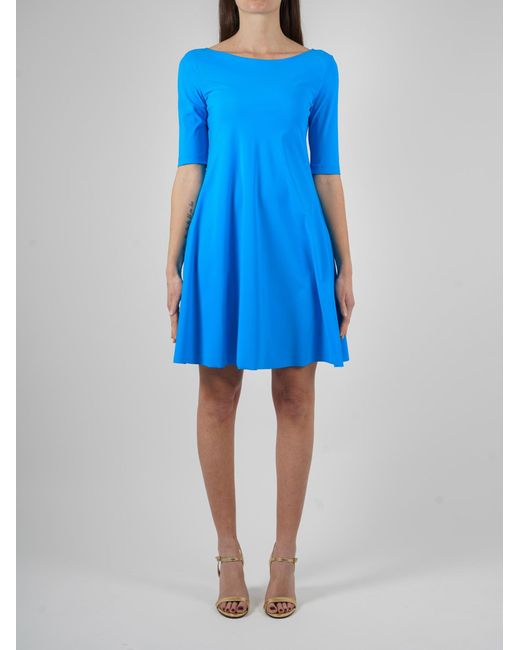 Patrizia Pepe Dress Dress in Blue | Lyst