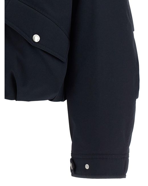 Moncler Blue Eucalyptus Down Jacket