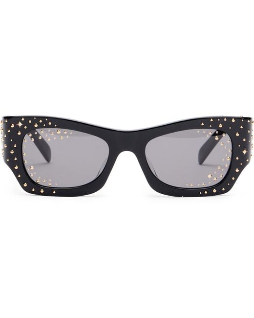 Céline Black Sunglasses With Details Acetate