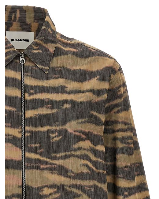 Jil Sander Gray '106' Shirt for men