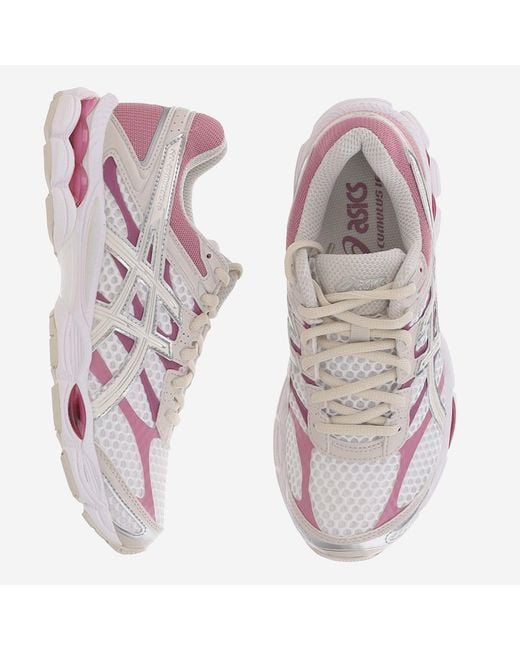 Asics Pink Sneakers Gel Cumulus 16 Polyester Trainers