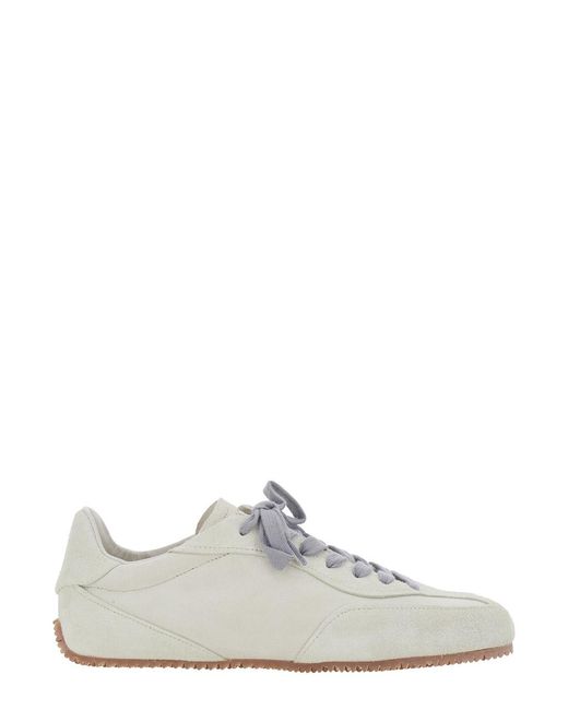 Axel Arigato White Low Top Sneakers Daze Suede Trainers for men