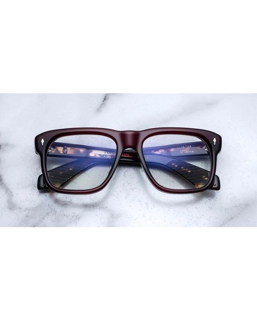 Jacques Marie Mage Yves Burgundy Glasses in Black Lyst
