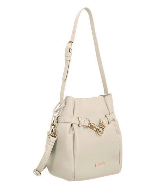 Liu Jo Natural Magnetic Fastened Bucket Bag